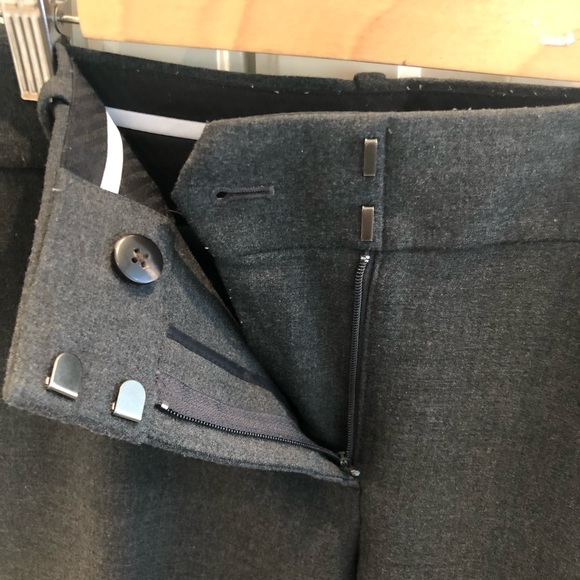 Ann Taylor Devin Fit Ankle Pants - Charcoal Grey - Picture 6 of 8